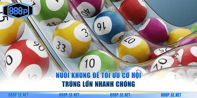 Nuôi khung để tối ưu cơ hội trúng lớn nhanh chóng